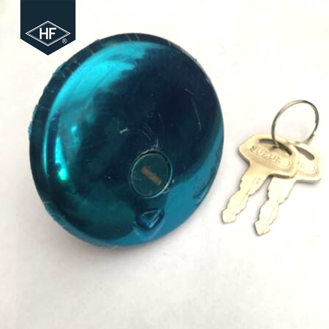 Durable Other Motorcycle Parts Round Aluminum Key Switch Tank Cover Lock Kits