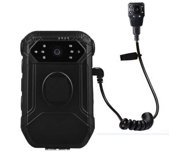 Single / Dual Recording Police Worn Cameras 5.0 MP CMOS Sensor 1080 P