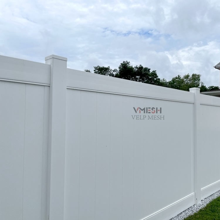 100% Virgin 8 Ft Vinyl Fence Waterproof Panels Home