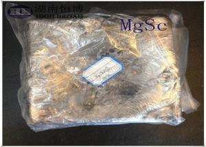  Magnesium Scandium Mg30%Sc alloy hardener mg alloy ingot for grain refining Manufactures
