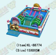 Customized Obstacle Children Fun Park Inflatable Slide Bouncy