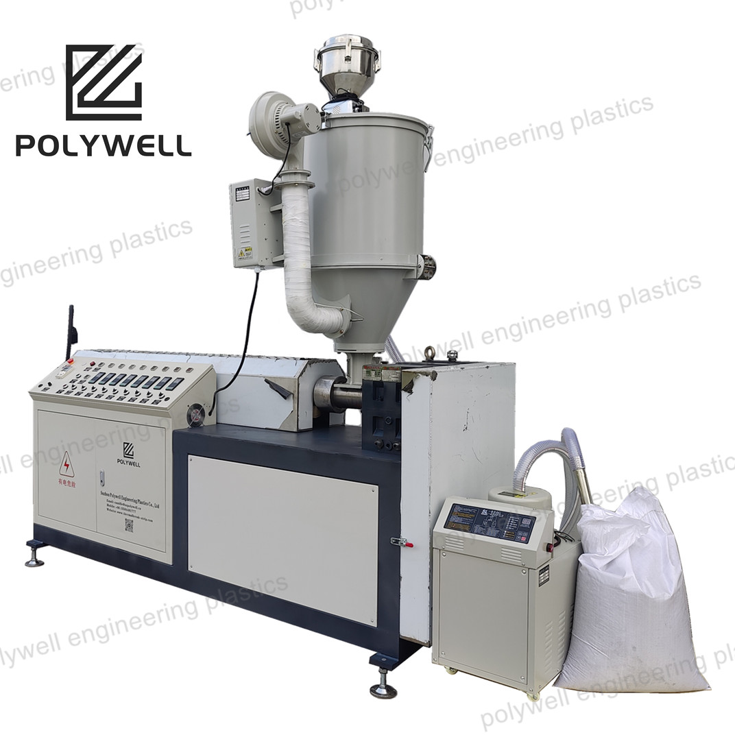 Pipes Production Line Plastic Extrusion Machine For Polyamide 66 Thermal Break Strips