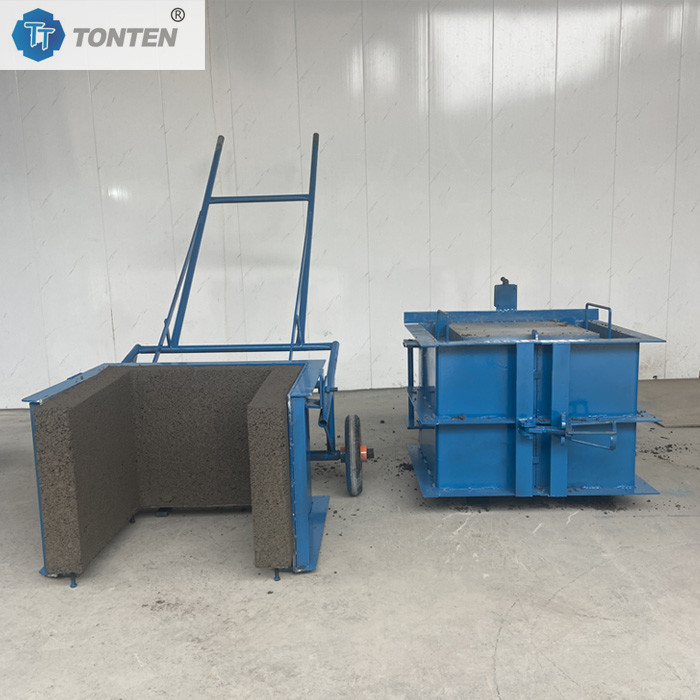 U Type Gutter Brick Block Making Machine Round Well Molding Machine