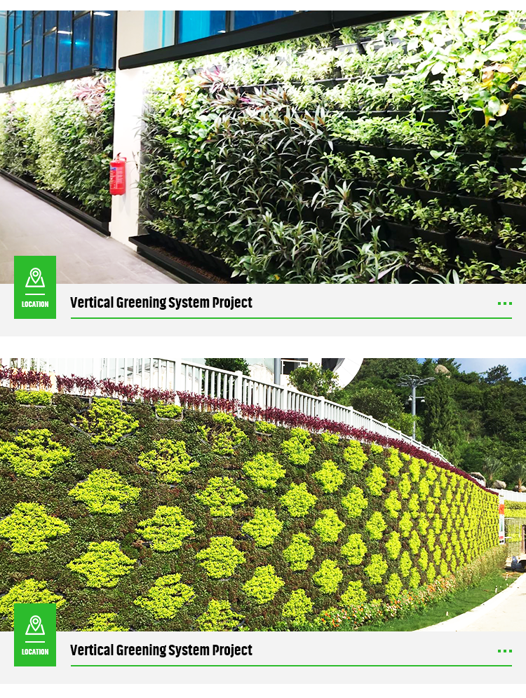 HDPE PP Artificial Hydroponic Hanging Flower Pot for Greening Planting Modern Plastic
