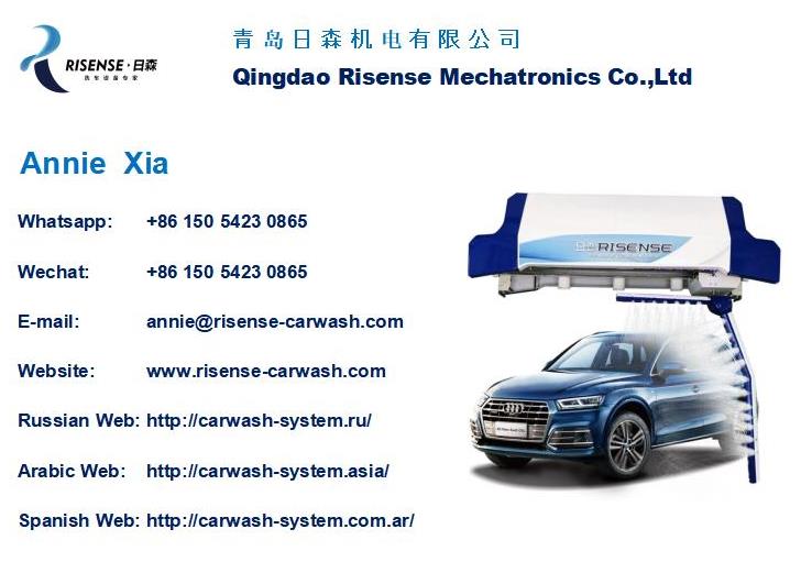 -Chic Design Hot-Dipped Galvanized Steel Frame Automatic Touchless Car Wash System