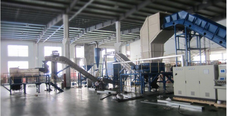 Automatic Home Garbage Shredder Old Refrigerator Crushing Production Line Machine