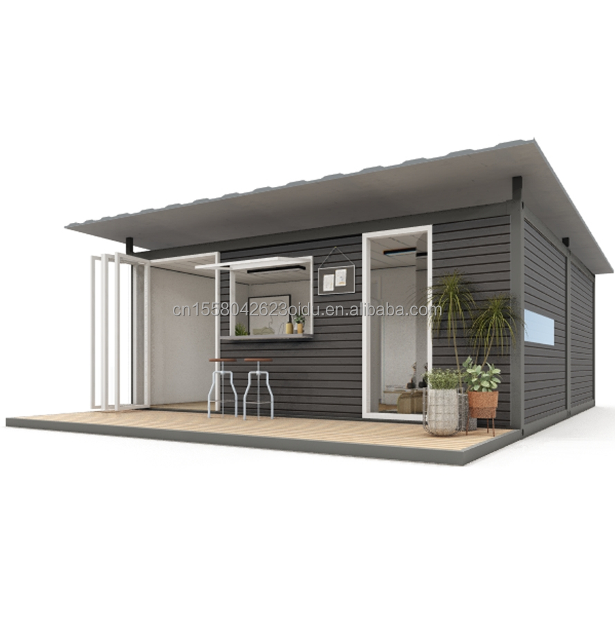 Galvanized Steel Bending Modern Design Prefabricated House for Shipping Container Sandwich Panel Modular Shop Apartment