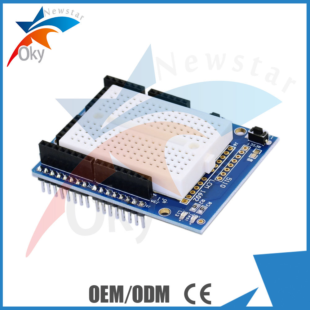  Arduino Proto Shield Expansion Board With Mini Bread Board Manufactures
