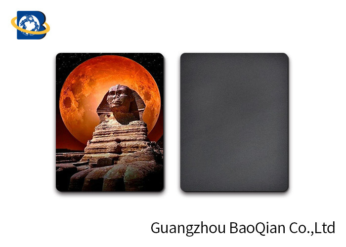 PP / PET Lenticular Coolest Fridge Magnets Heidelberg Machine Printing 3D Flip Effect