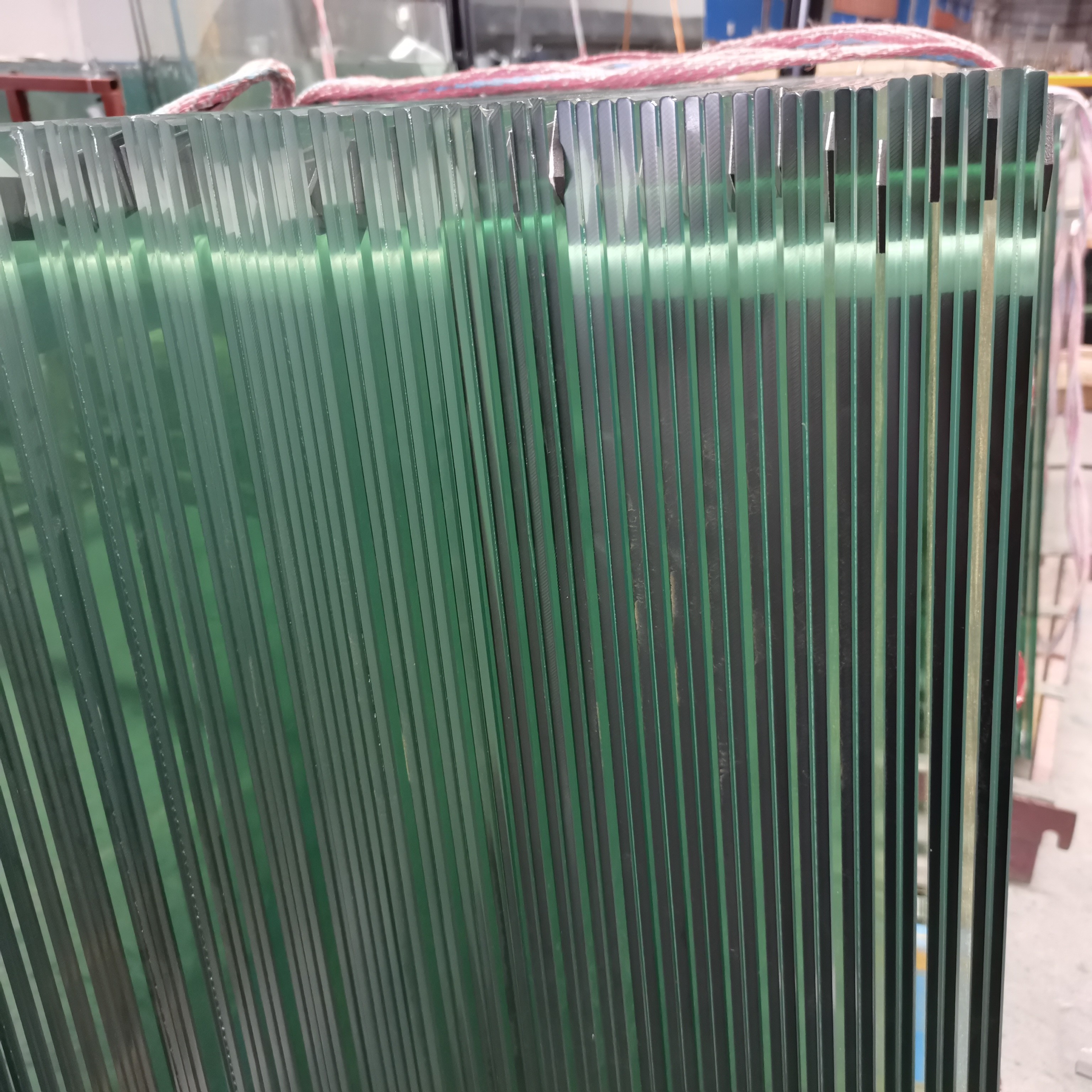 15mm Partition Toughened Tempered Glass , Swimming Pool Glass Fence Panels