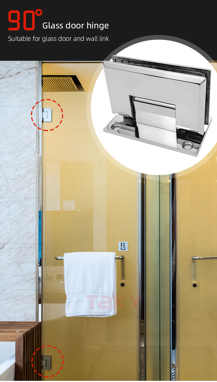 180 Degree Glass Pool Fence Hydraulic Hinge Stainless Steel Hinge for Shower Enclosure