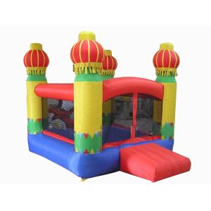 China Inflatable Amusement Park Mini Bouncer With Four Lanterns , New Design on sale