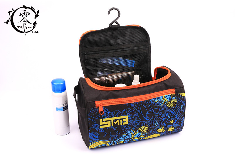 Multifunctional Toiletry Portable Makeup Bag Cosmetic Pouch Polyester Waterproof Travel Hanging