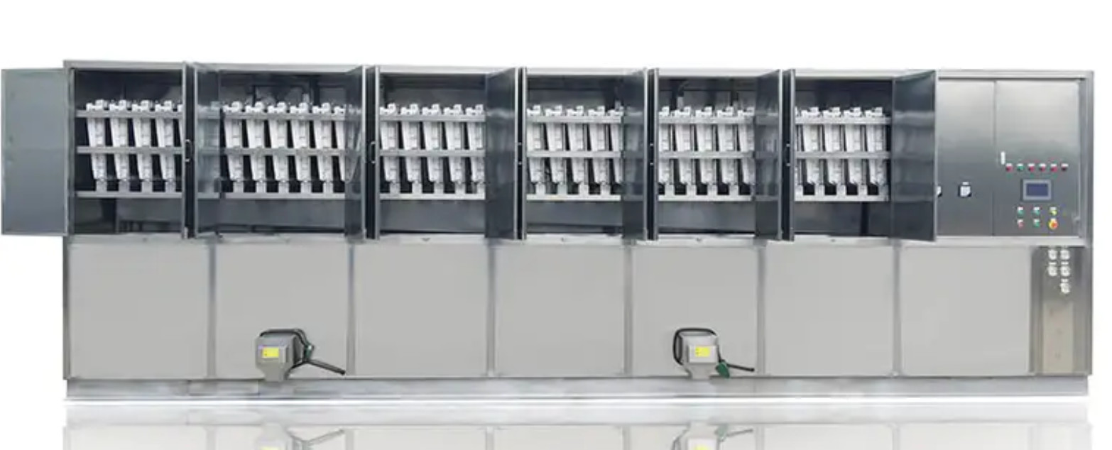 CV20000 20 Tons Per Day Ice Cube Maker Plant Fully Adopted SUS304 Stainless Steel