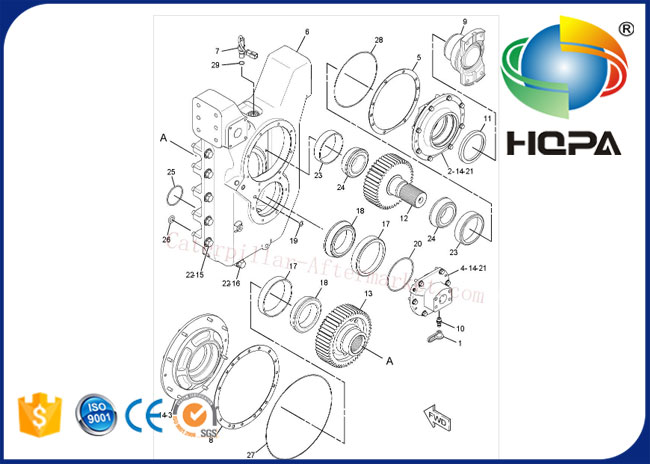 216-0273 Framework Mechanical Seal Oil for CAT Spare Parts