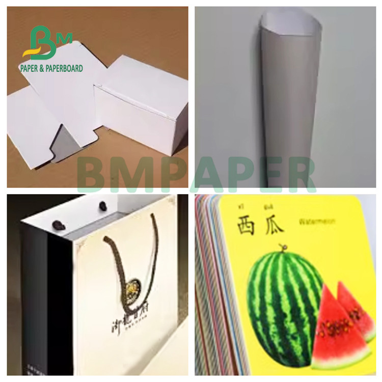 350gsm 400gsm High Smoothness Coated One Side Grey Back  for Paper Box