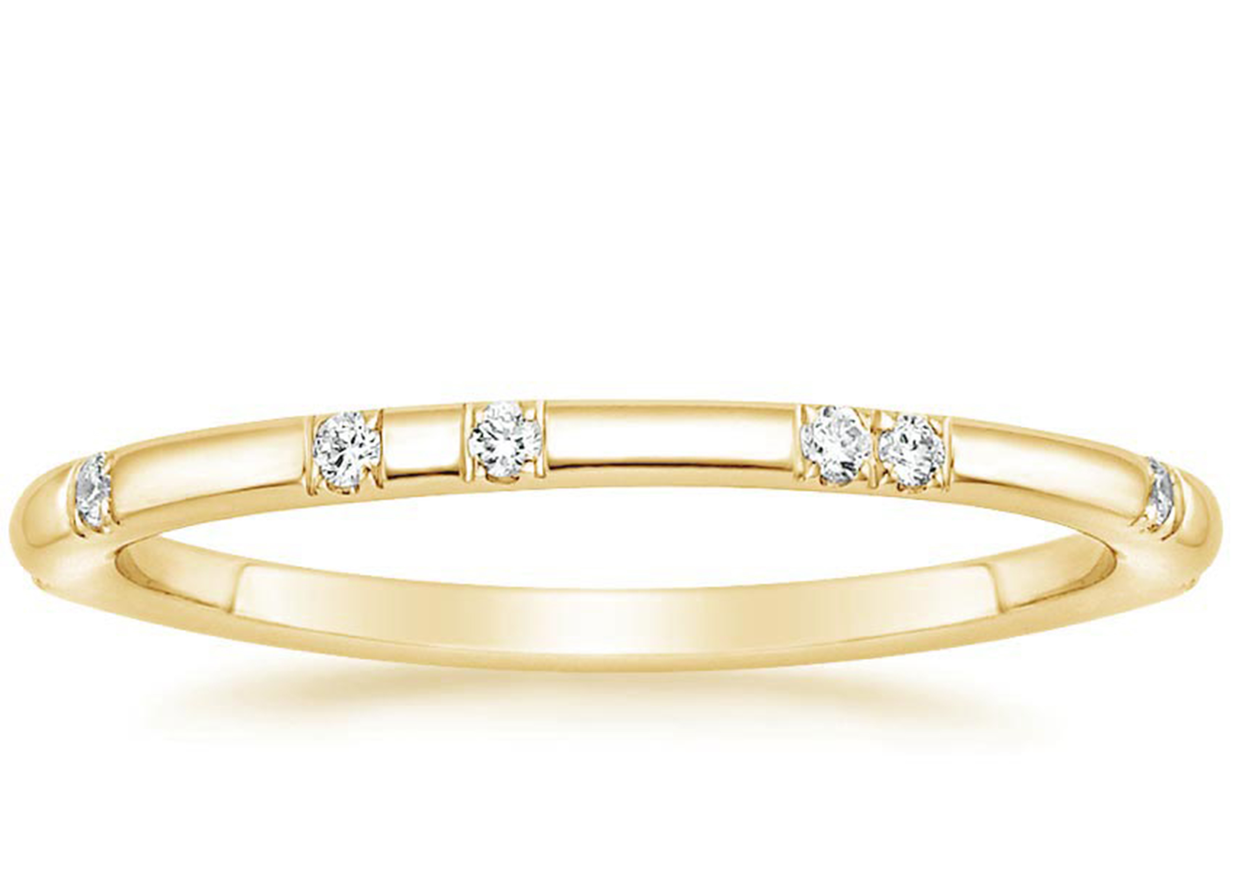 8pcs Tiny Natural Stone Engagement Rings 1.5mm-2mm Stone Size