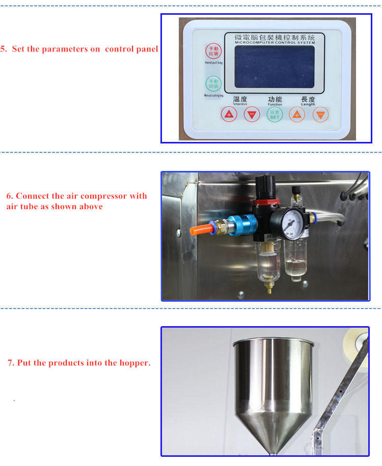 Electric Automatic Packaging Machine For Molasses Gel Ice Pop Jam Filling Sealing
