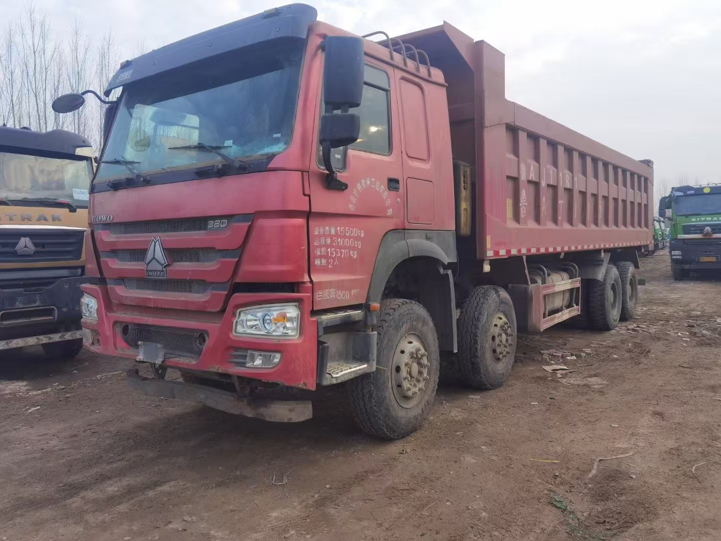 HOWO dump truck road construction machinery of good quality and affordable price