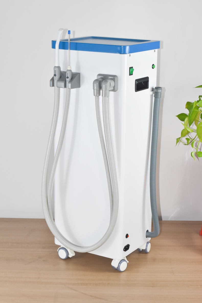 Portable Dental Vacuum Suction Unit 400W Mobile Suction Device Aspirator 800L Per Min Dental Suction Unit