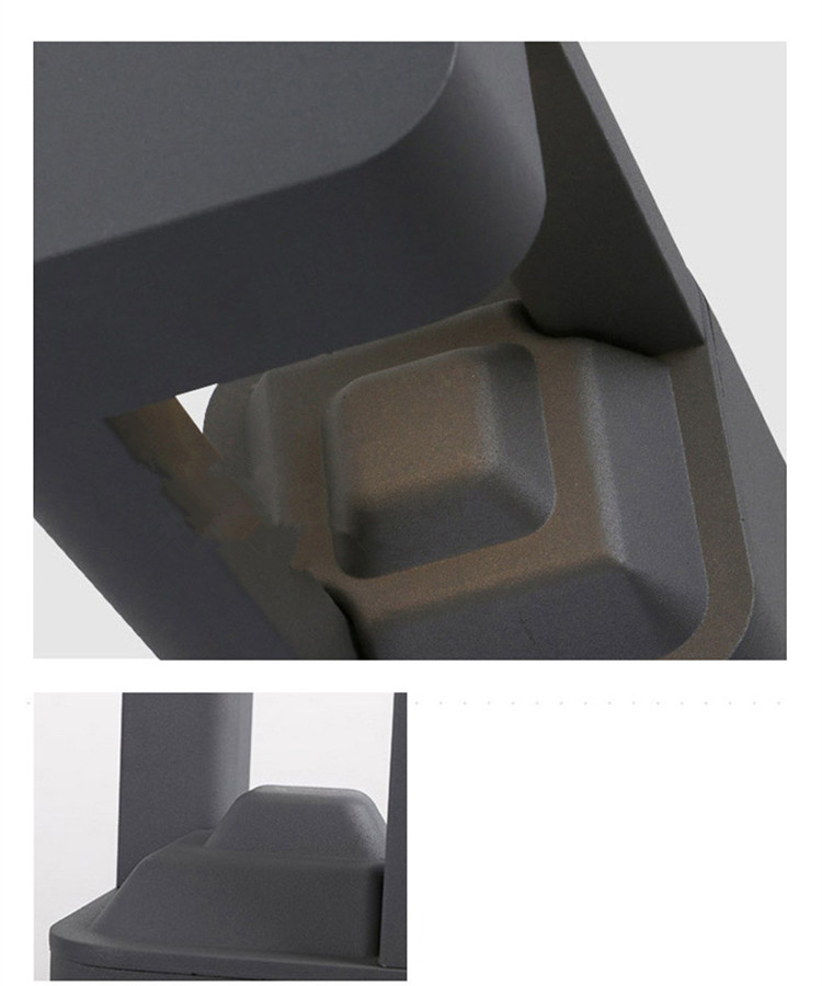 0.6M 0.9M Outdoor Lawn Lights Water Resistant Customized Color Easy Install