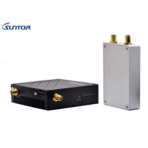 China 20km UAV IP Camera Video And RS232 Data Transmitting Radios For Pixhawk And Futaba System on sale
