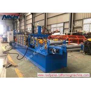 PLC Control Purlin Sheet Roll Forming Machine With Cr12Mov Blade