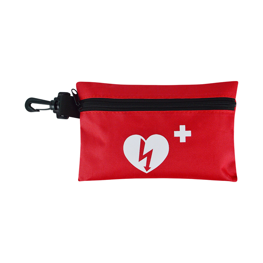 Rescue Kit Mini CPR First Aid Kit Nylon bag with key chain CPR life with key ring