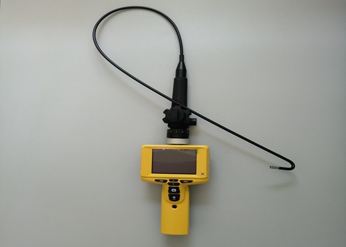 Professional 4mm 2 way articulated portable industrial borescope endoscope inspection camera with 3.5 inch screen A41S