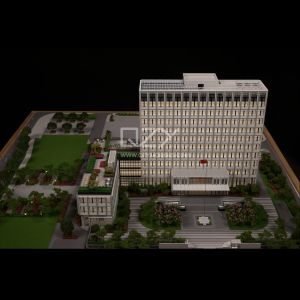 1/150 Shenzhen Guangming People's Procuratorate Office Building Model