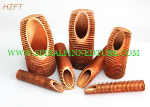Heat Conductive Flexible Extruded Fin Tube For Tankless Water Heater / Low Fin Tubes