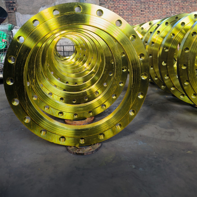Ansi Yellow Painting Weld Neck Flange Welding 304 316 Material