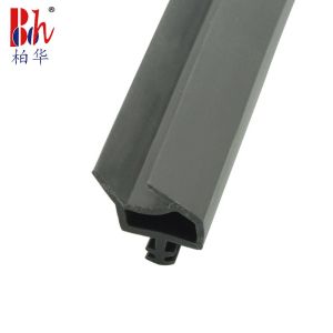 TPE Thermoplastic Elastomer Rubber Door Seal Strip Double Bevel Edge Irregular