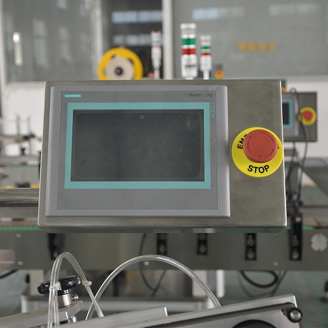 Carton Double Side Automatic Labeling Machine , Low Noise Auto Label Machine