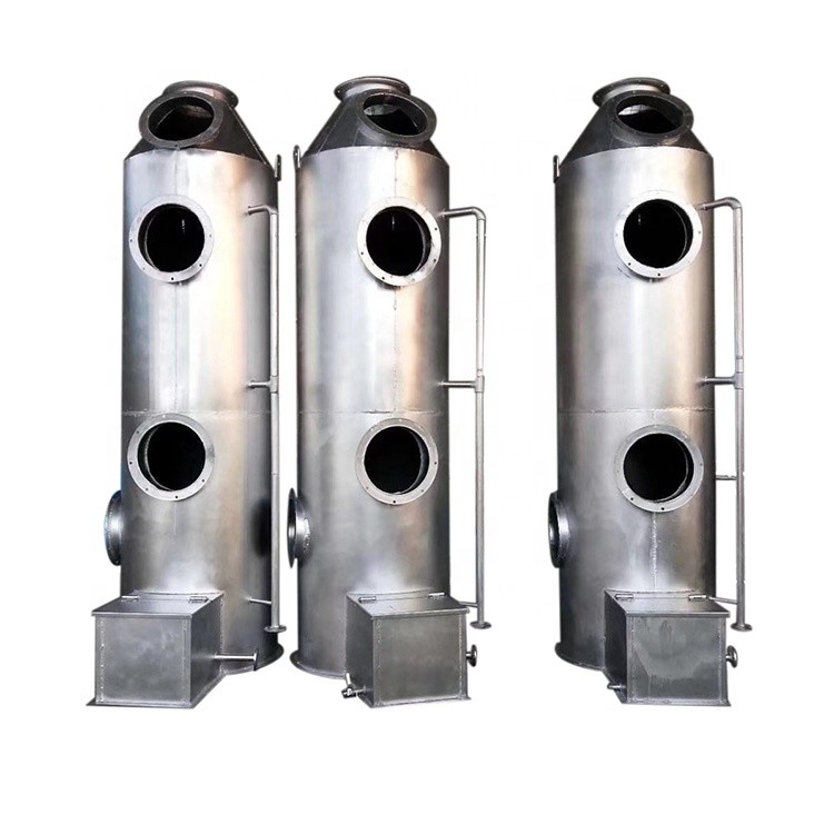 Stainless Steel Spray Tower Air Pollution Control Equipment For Food And Chemical Manufacturers