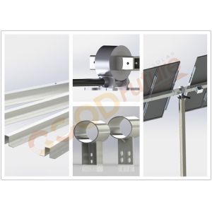 1P Single Axis Solar Tracking System IP68 Waterproof Easy Operation