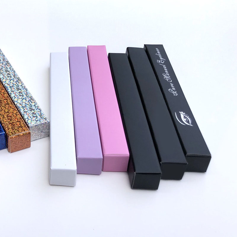 Holographic Eye Liner Cosmetic Box Packaging Custom Logo