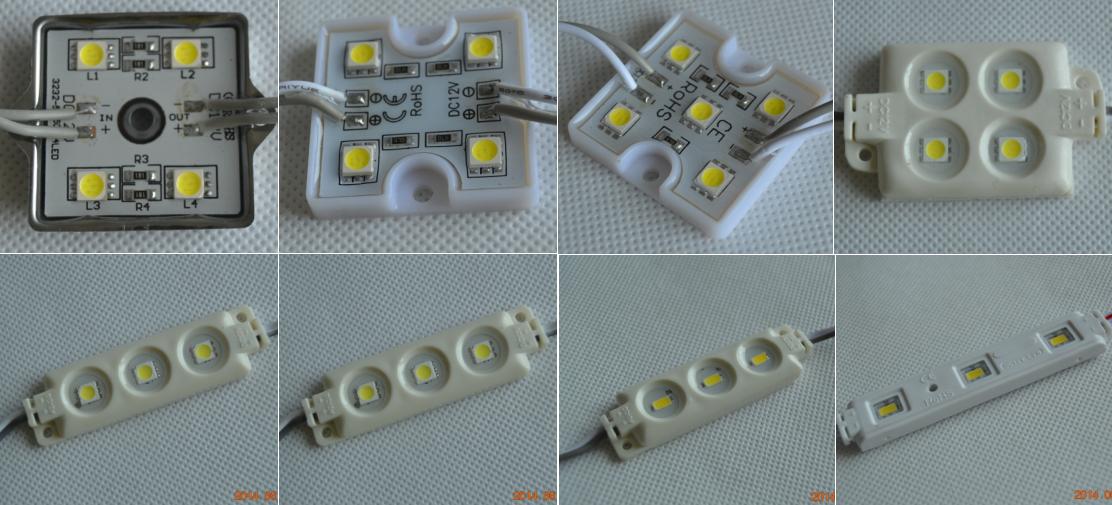 4leds Rgb 12v Led Module Light SMD Advertising IP65 Waterproof