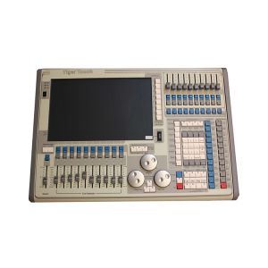 Remote Control Tiger Touch Lighting Console , Dmx512 Rgb Led Controller With LCD