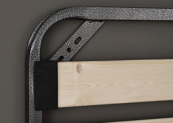 59 Inch Ottoman Bed Mechanism With Lifter , Black Double Ottoman Bed Frame