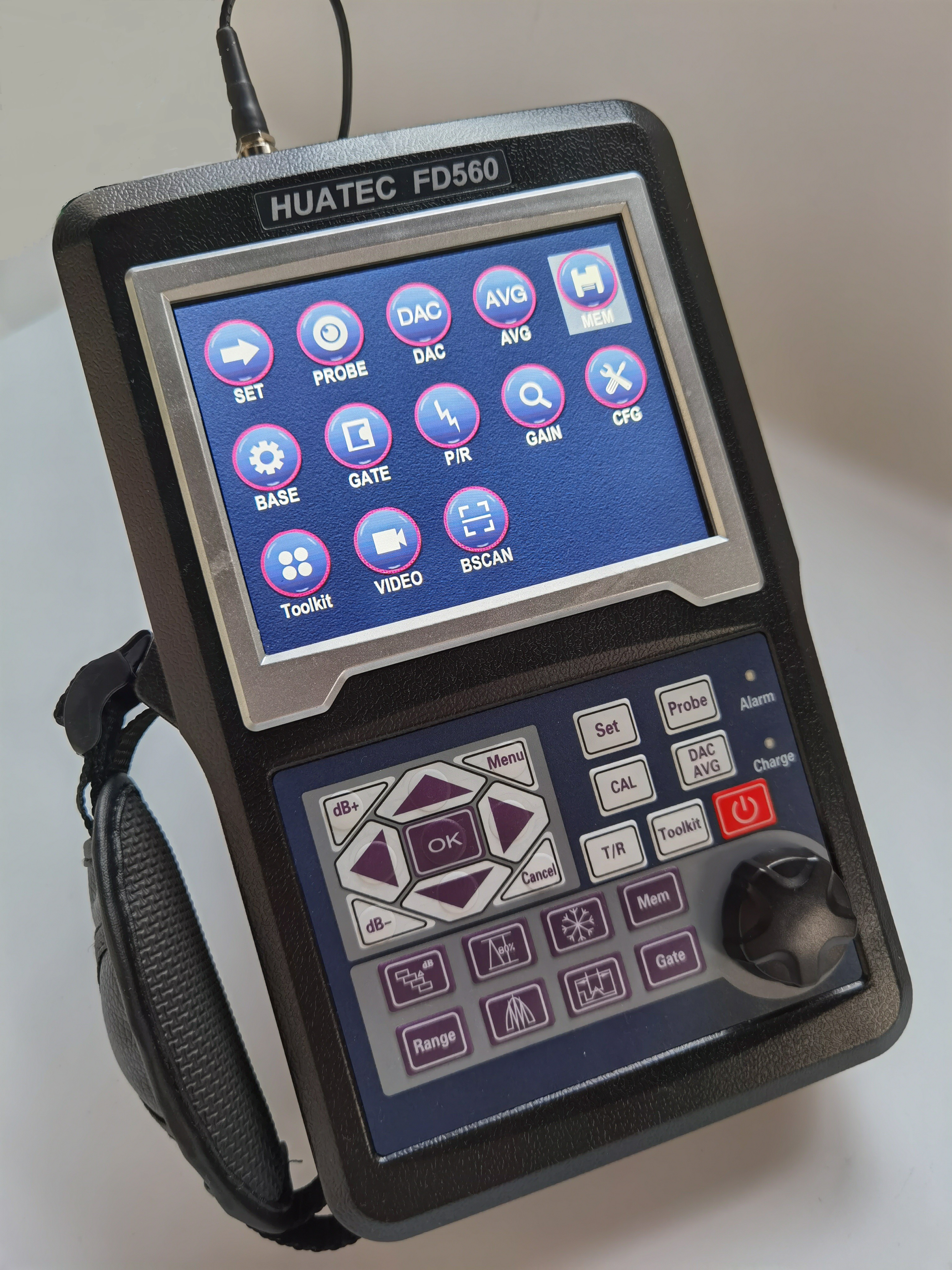 Big Memory FD560 0-10000mm Ultrasonic Flaw Detector DAC AVG TCG AWS