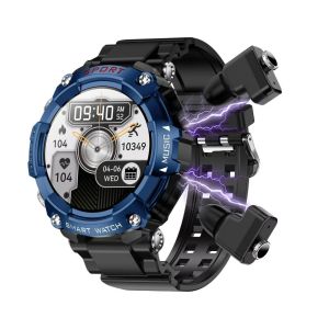  Wireless Earbud and Local Music Smart Bracelet TWS Smart Watch with Built-in MIC and G-Sensor Manufactures