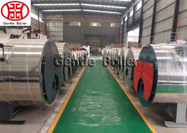 Low Cost Wns Horizontal Oil Gas Fuel Steam Boiler For Brick Production Line