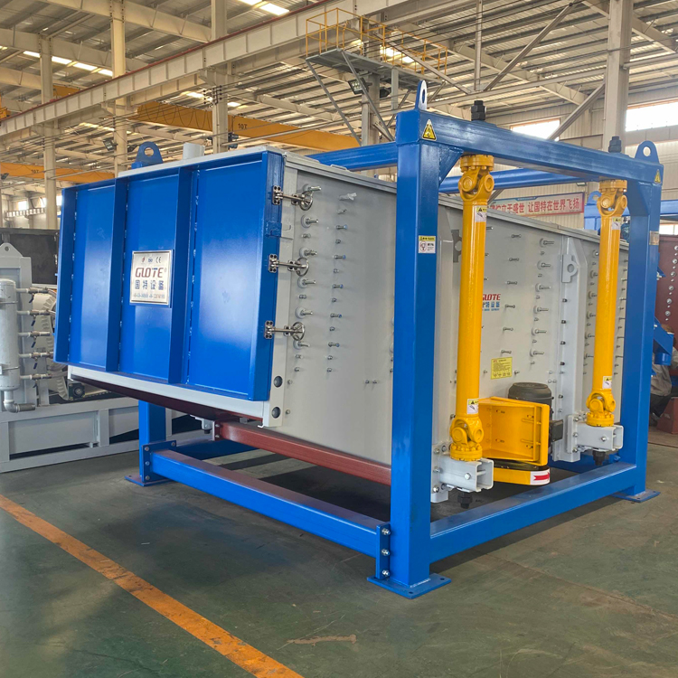 AC Motor Silica Sand Processing Plant with High Intensity Plate Magnetic Separator 0-100tph