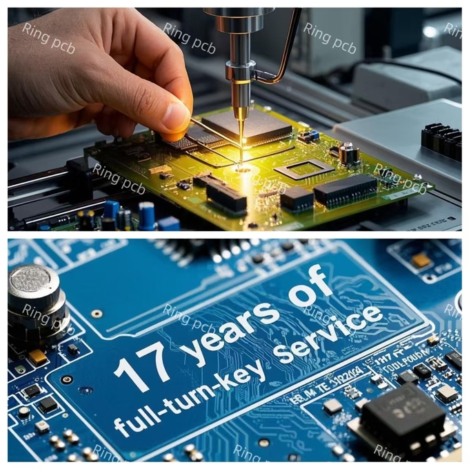 Custom Smartwatch Flexible Rigid PCB Boards Manufacturing Assembly ISO9001