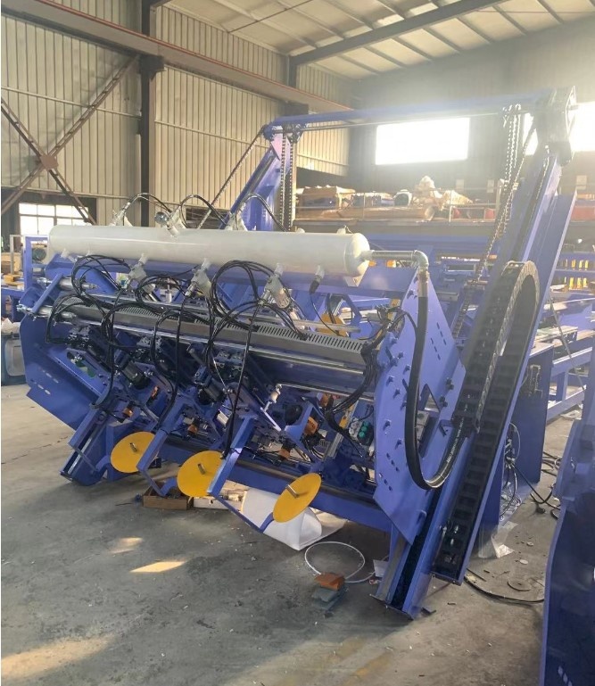 Hot Pressing Edge Banding Machine for Compress Wood Sawdust Pallet Leg Production