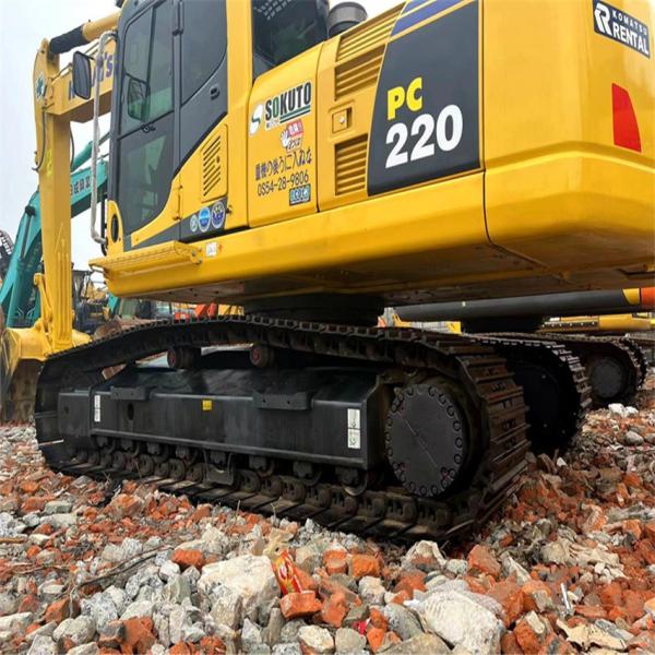 Used Japan Original Komatsu PC200-8 Crawler Excavator Digger Machine 20t Komatsu