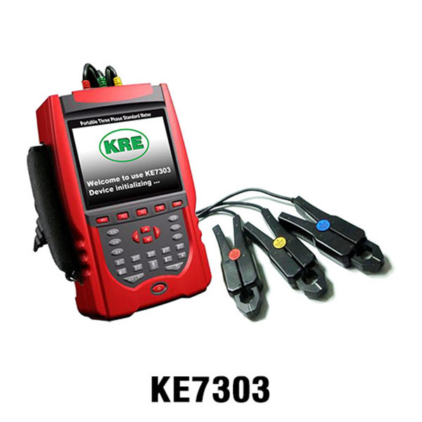 Error Calibration Portable Energy Meter , Electric Meter Testing Equipment 1000 Pieces Data Storage