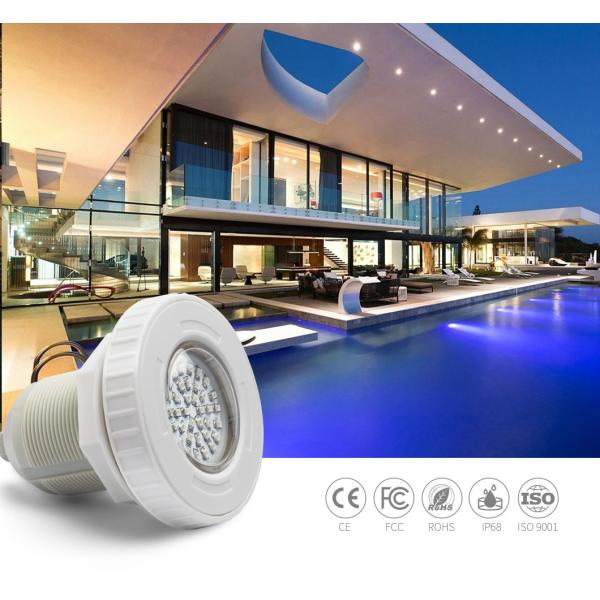 Quality 12v 290ma 3W Color Changing Pool Lights 70lm Dimmable for sale