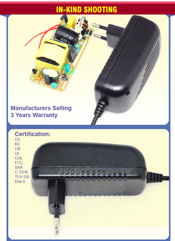 Led Driver 120v 230v Wall Mount Ac Dc Power Adapters With Ac 240v/50hz Input